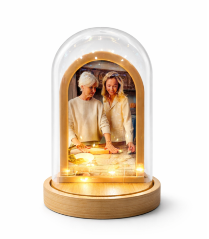 Personalisierte Foto-kugel mit LED